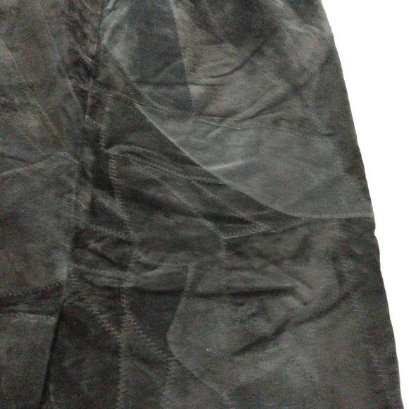 Mattina J 100% Genuine Leather Maxi Skirt - Picture 11 of 15